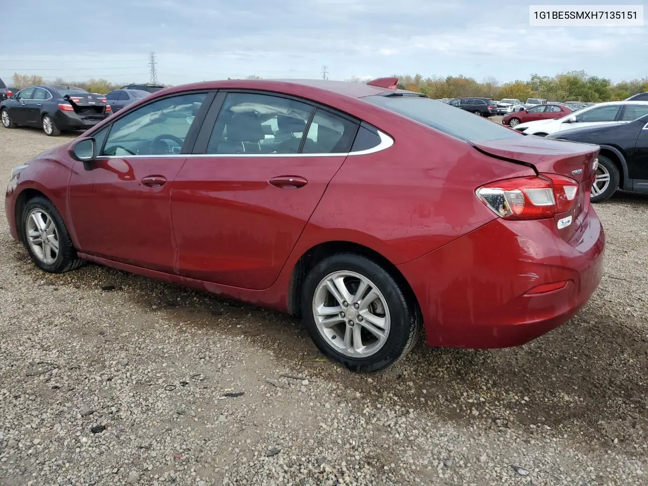 1G1BE5SMXH7135151 2017 Chevrolet Cruze Lt