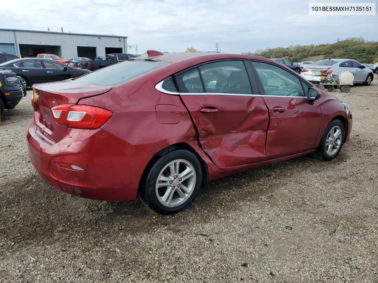 1G1BE5SMXH7135151 2017 Chevrolet Cruze Lt