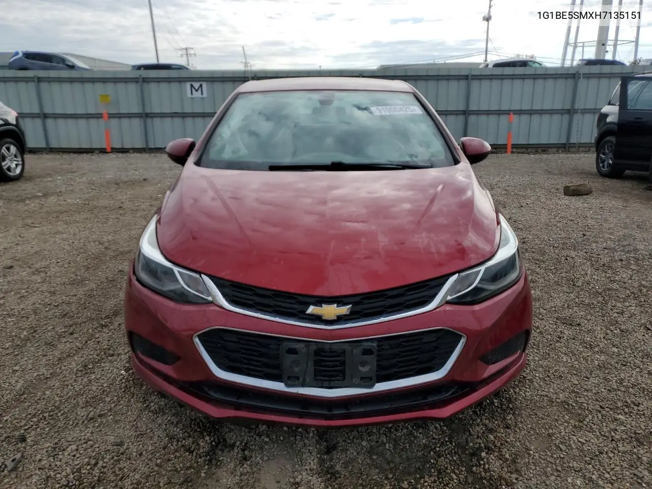 1G1BE5SMXH7135151 2017 Chevrolet Cruze Lt