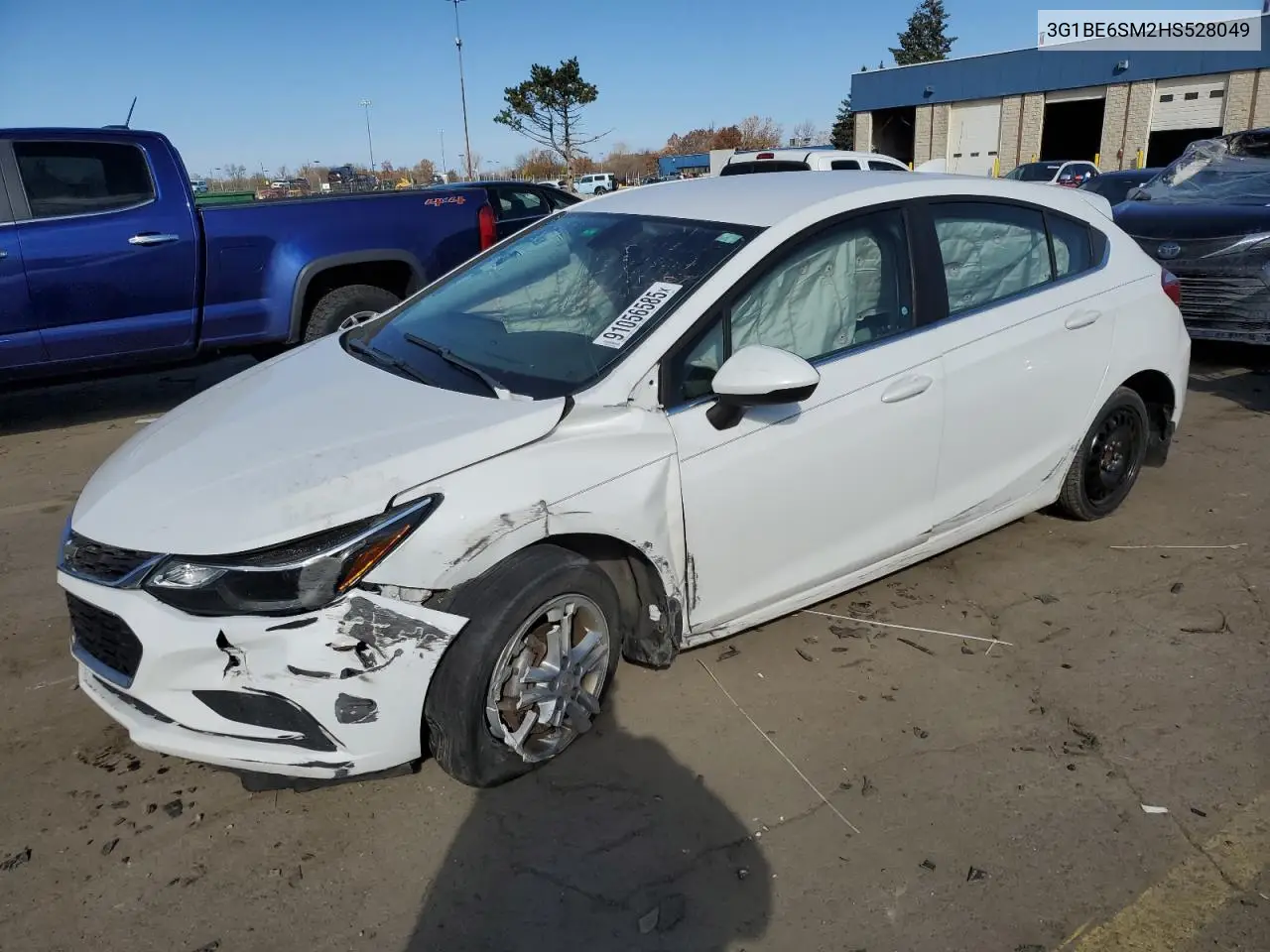 3G1BE6SM2HS528049 2017 Chevrolet Cruze Lt