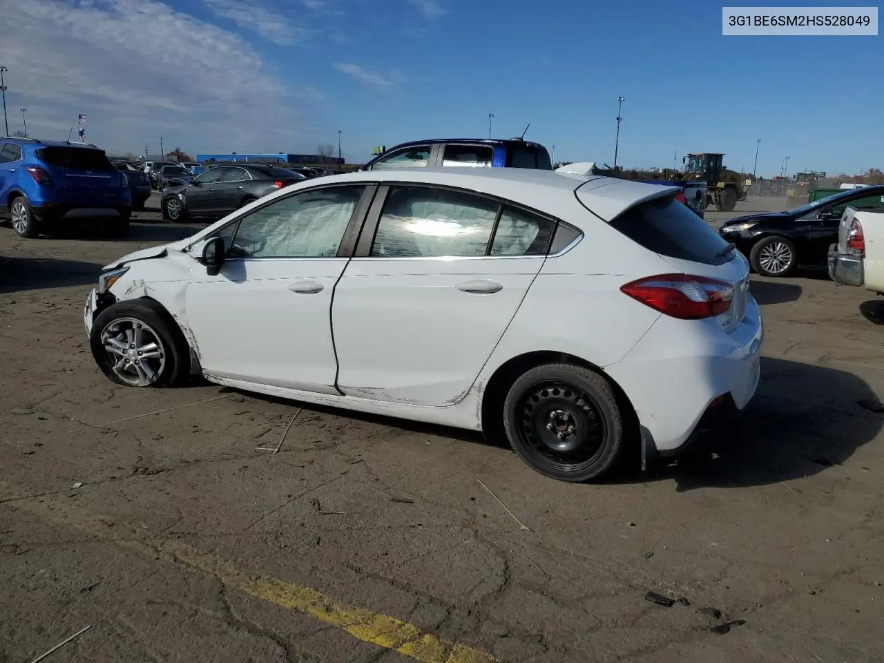 3G1BE6SM2HS528049 2017 Chevrolet Cruze Lt