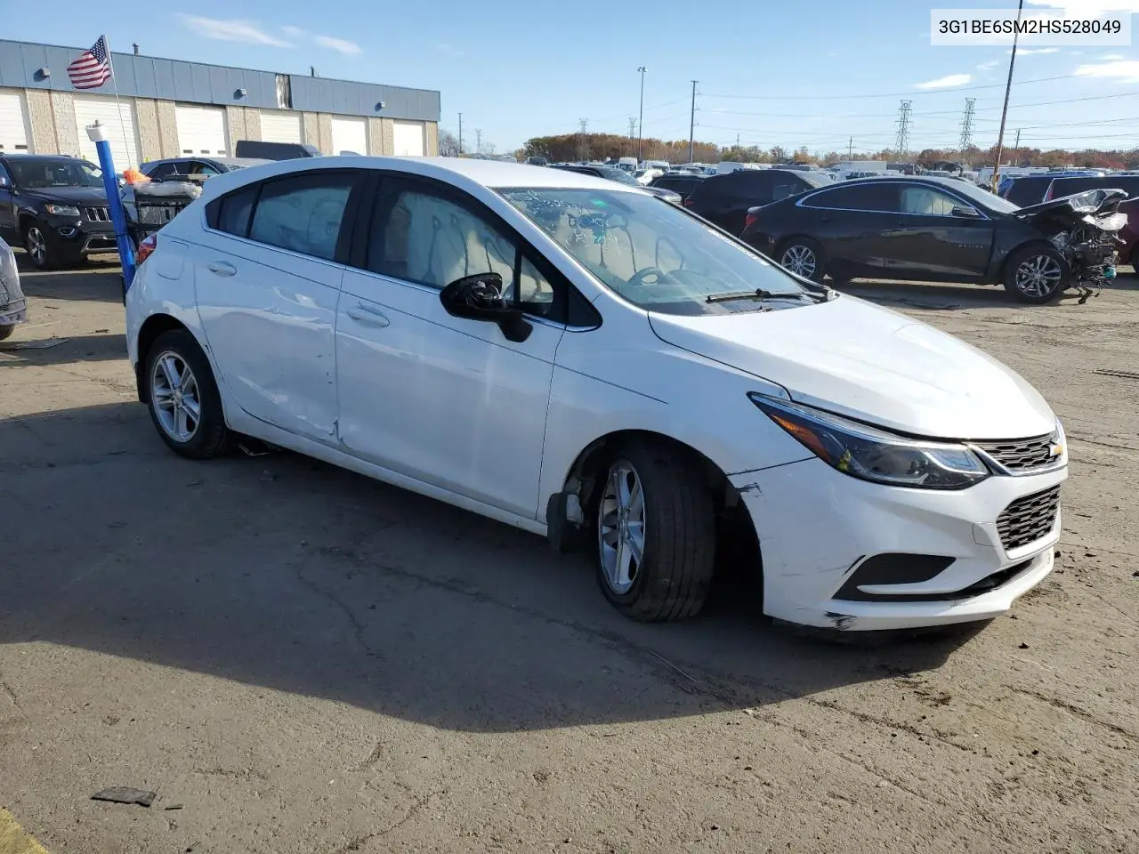 3G1BE6SM2HS528049 2017 Chevrolet Cruze Lt