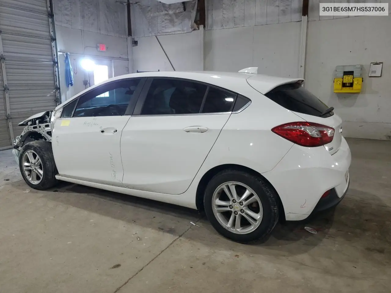 3G1BE6SM7HS537006 2017 Chevrolet Cruze Lt