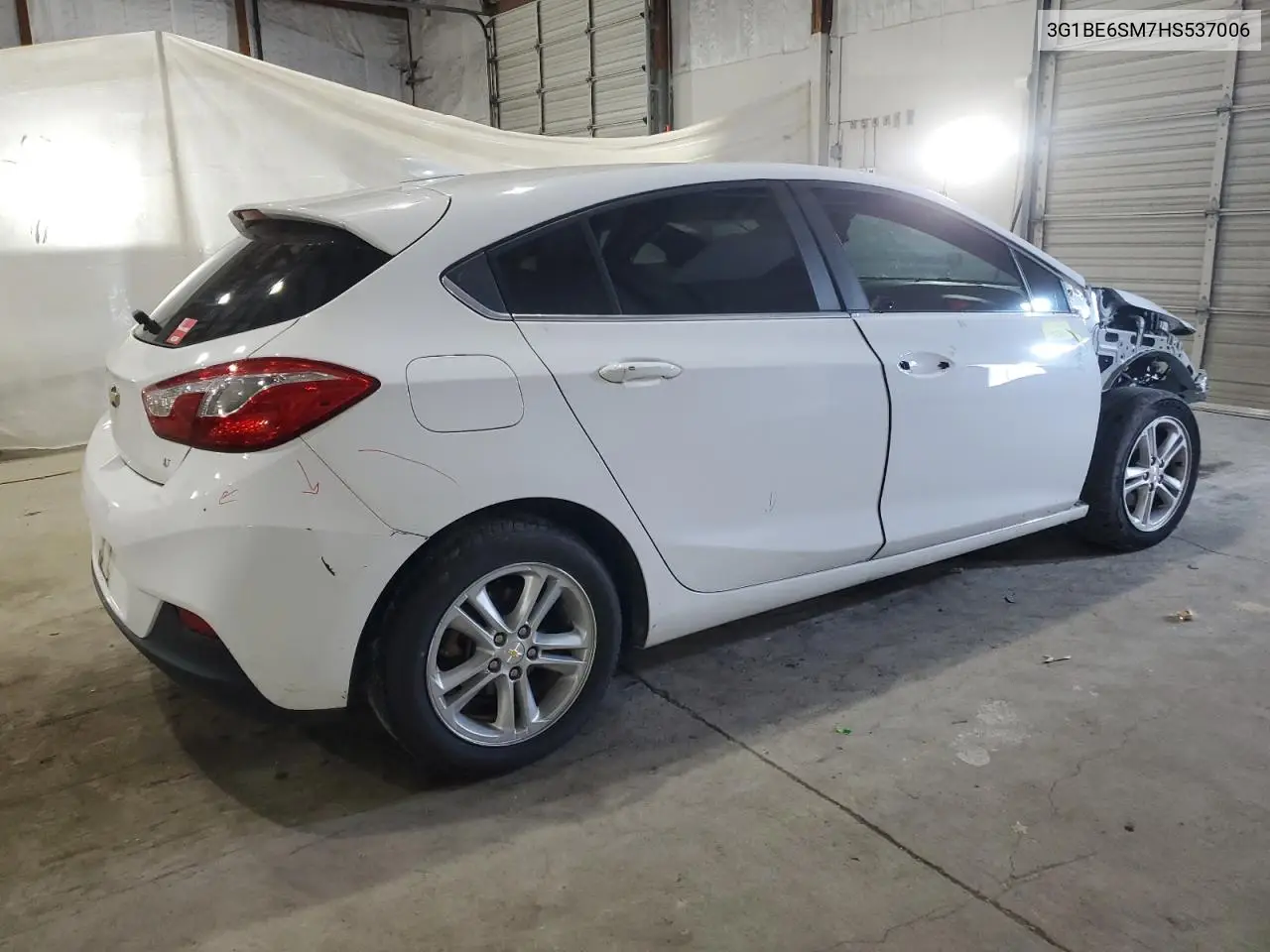 3G1BE6SM7HS537006 2017 Chevrolet Cruze Lt