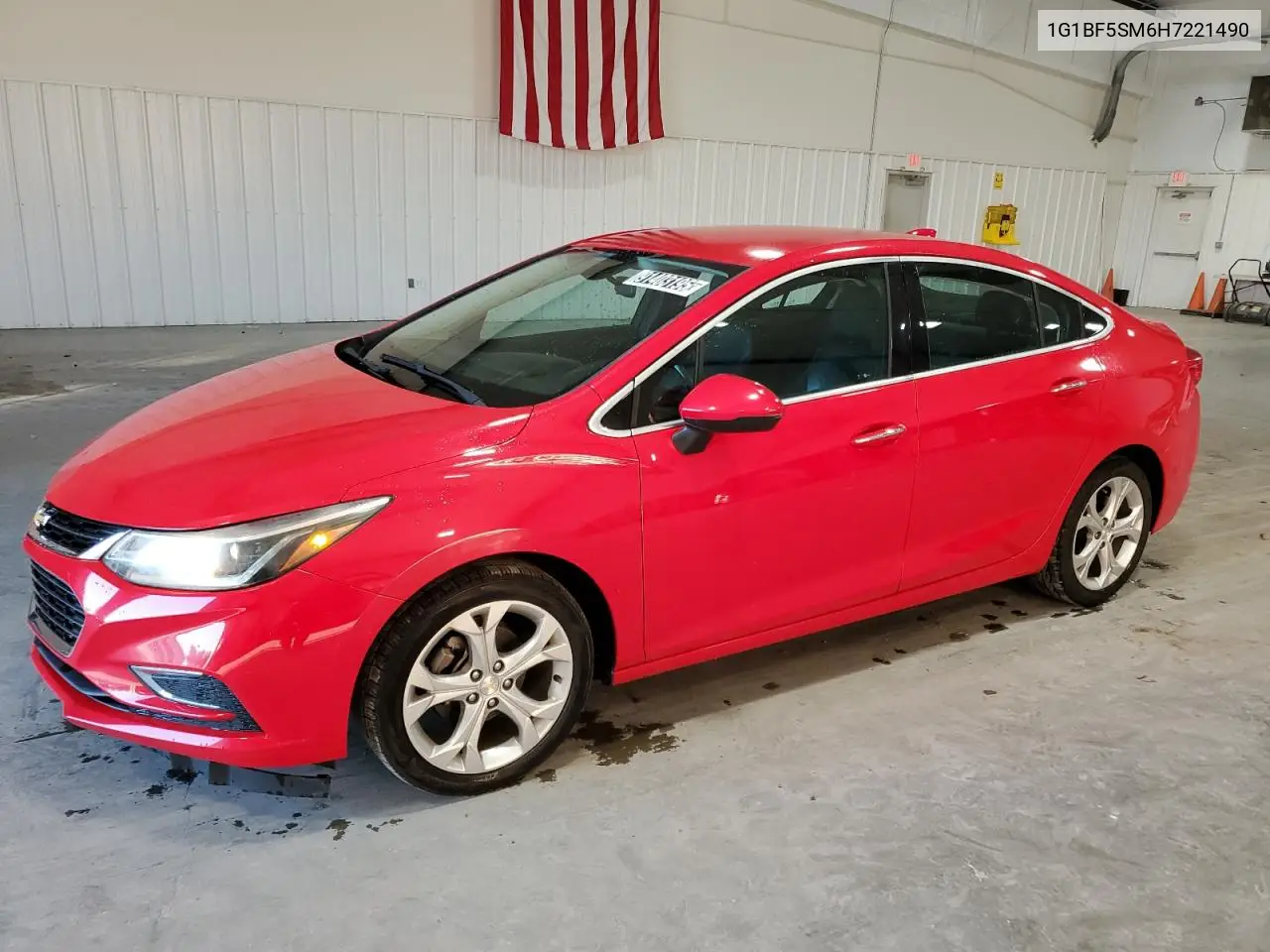 1G1BF5SM6H7221490 2017 Chevrolet Cruze Premier