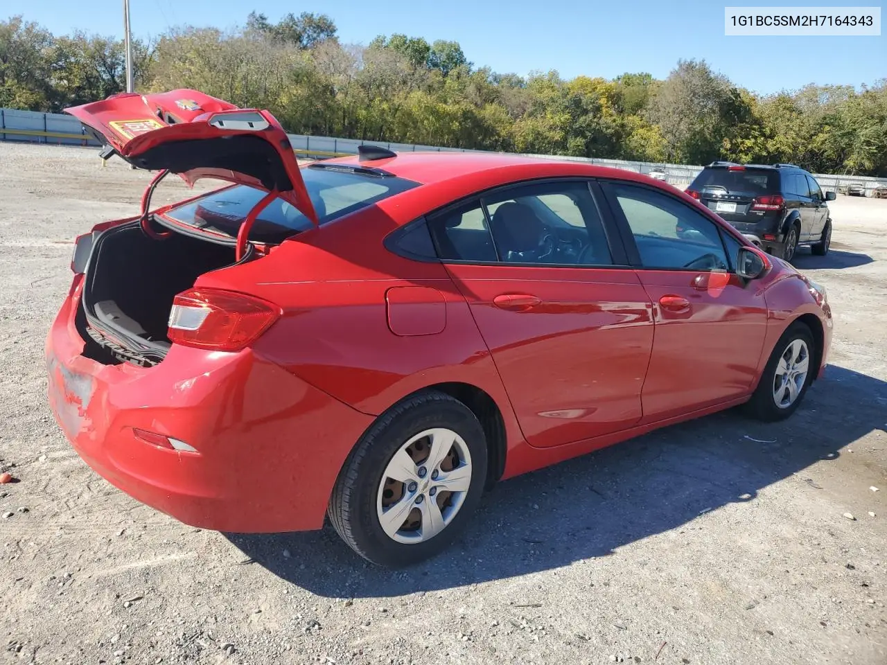 1G1BC5SM2H7164343 2017 Chevrolet Cruze Ls