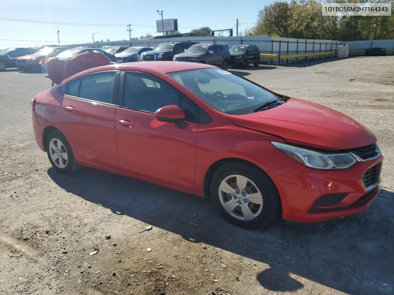 1G1BC5SM2H7164343 2017 Chevrolet Cruze Ls