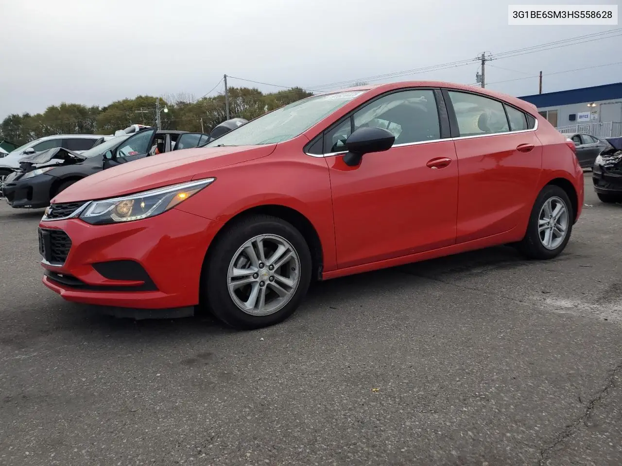 3G1BE6SM3HS558628 2017 Chevrolet Cruze Lt