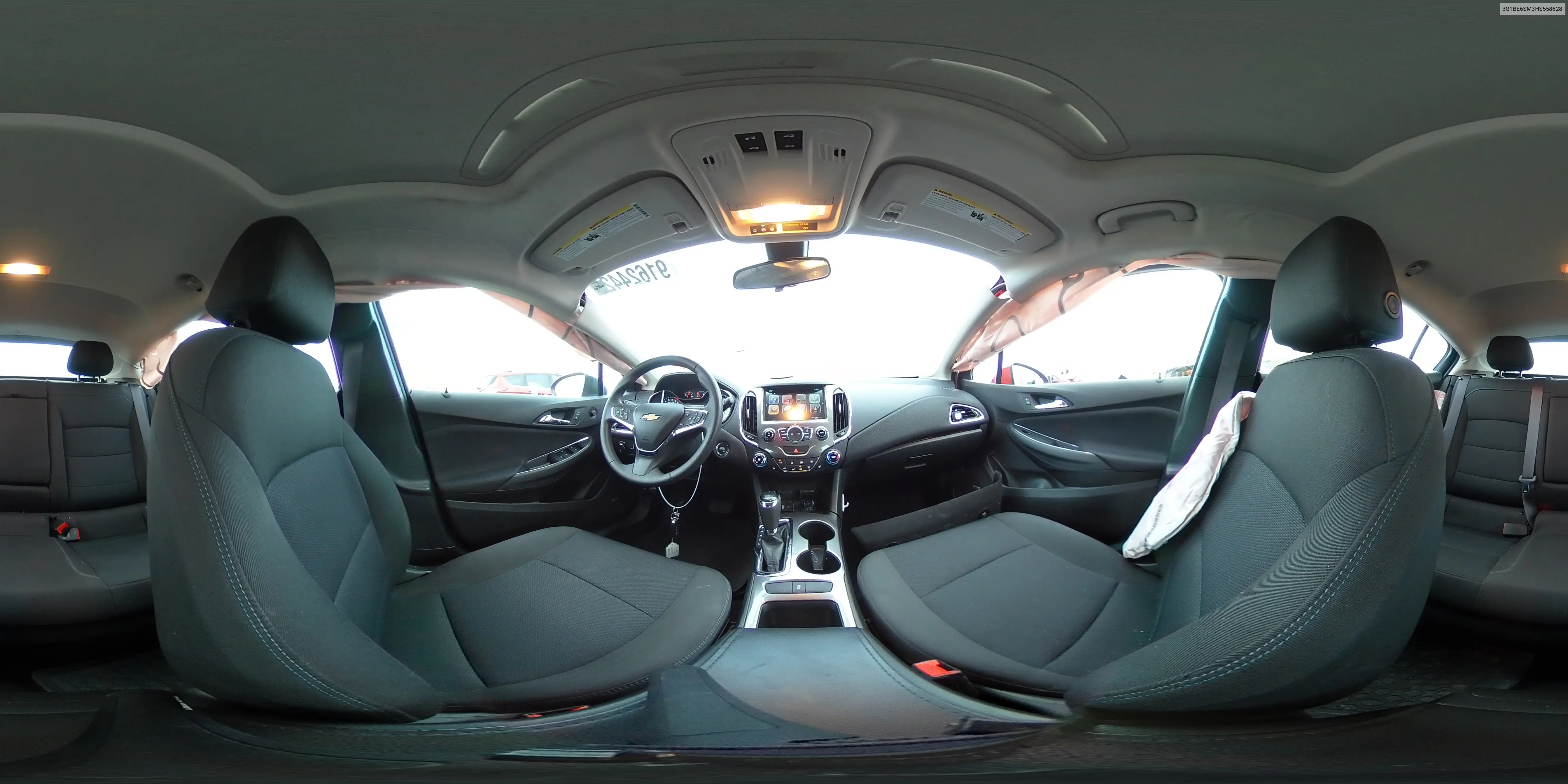 3G1BE6SM3HS558628 2017 Chevrolet Cruze Lt