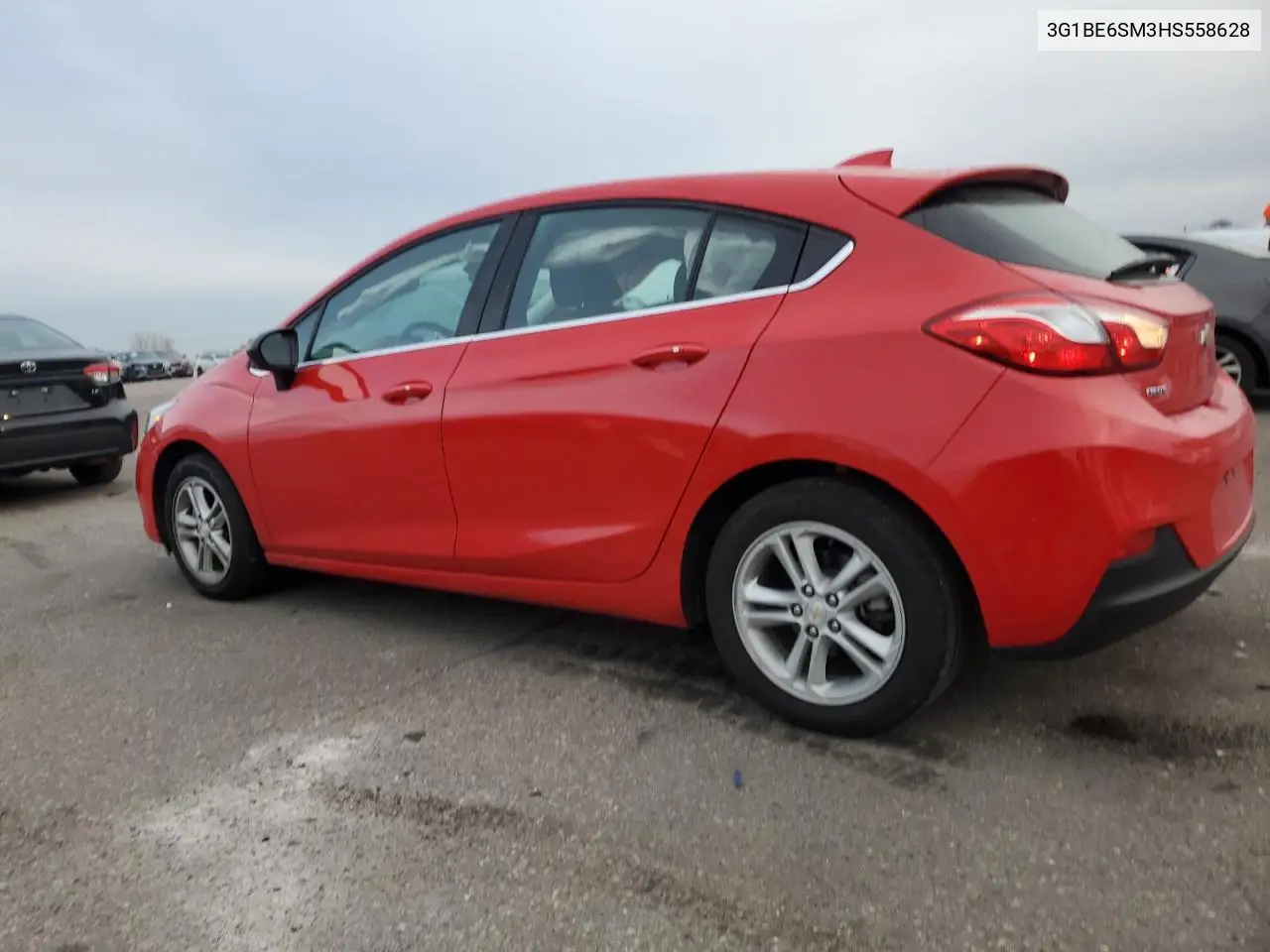 3G1BE6SM3HS558628 2017 Chevrolet Cruze Lt