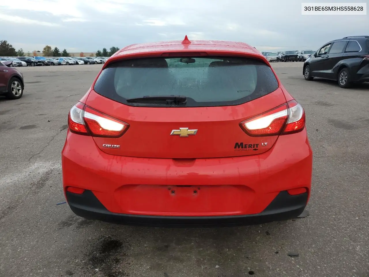 3G1BE6SM3HS558628 2017 Chevrolet Cruze Lt