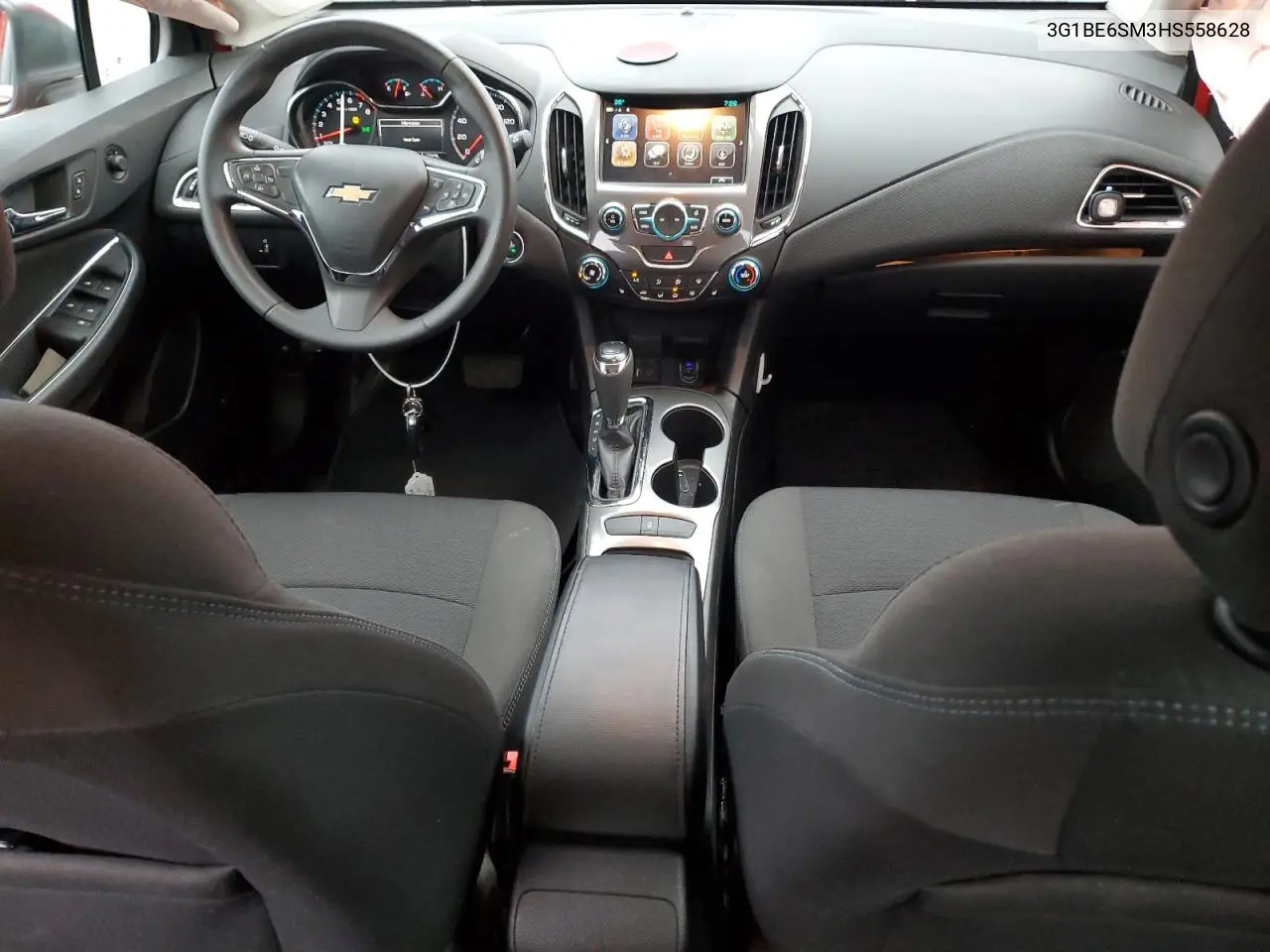 3G1BE6SM3HS558628 2017 Chevrolet Cruze Lt