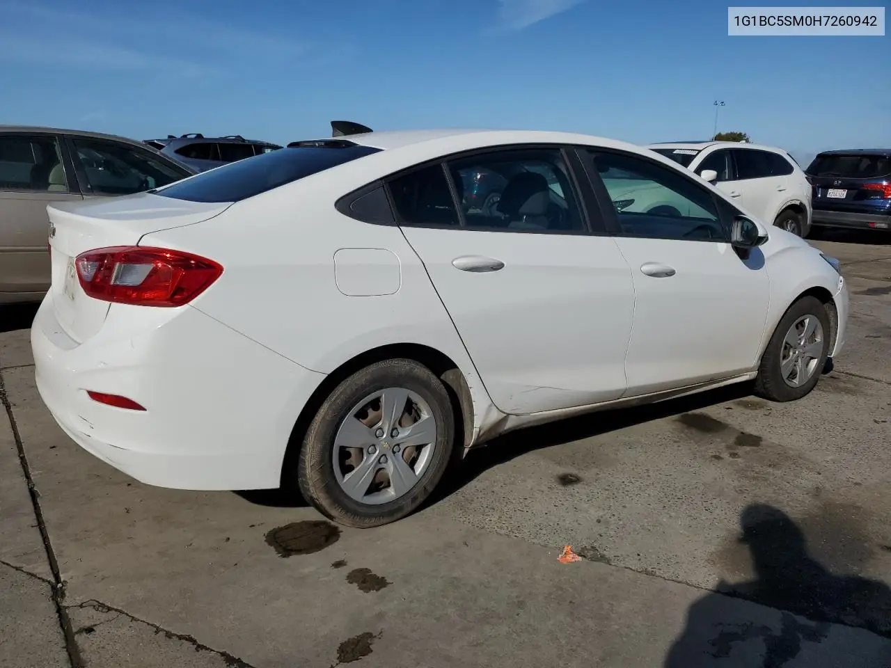 1G1BC5SM0H7260942 2017 Chevrolet Cruze Ls