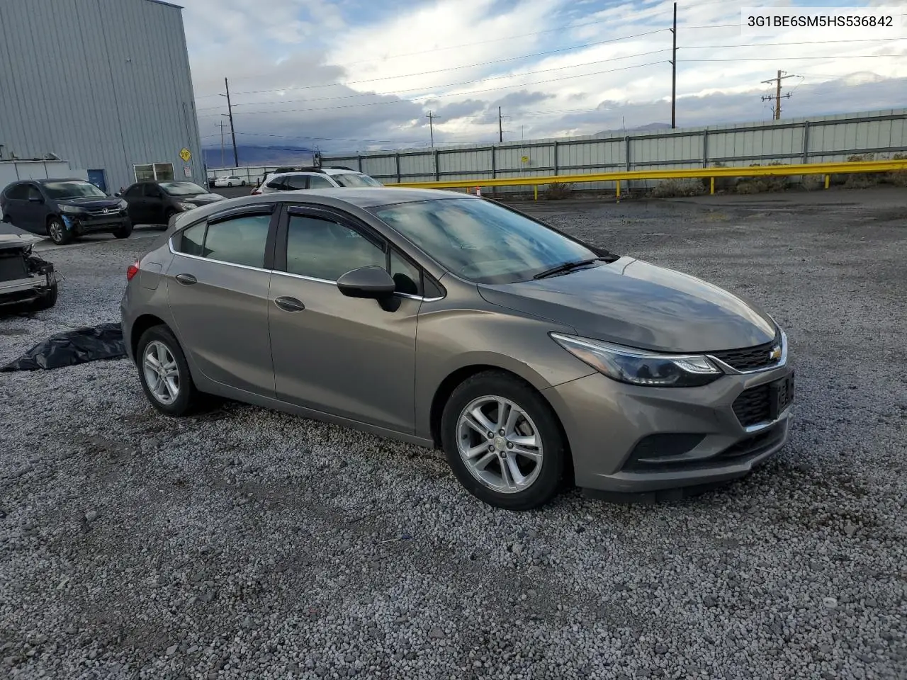 3G1BE6SM5HS536842 2017 Chevrolet Cruze Lt