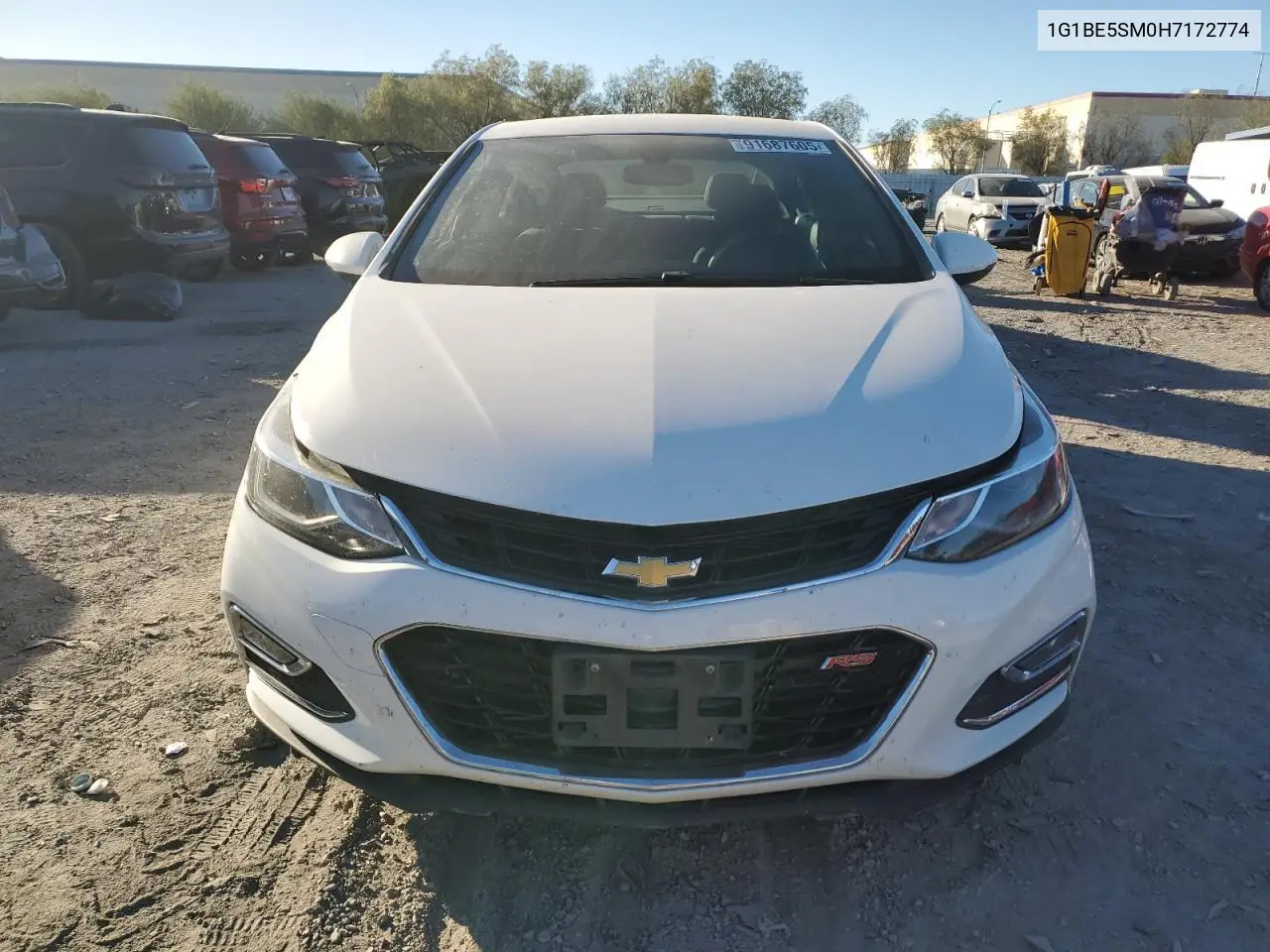 1G1BE5SM0H7172774 2017 Chevrolet Cruze Lt