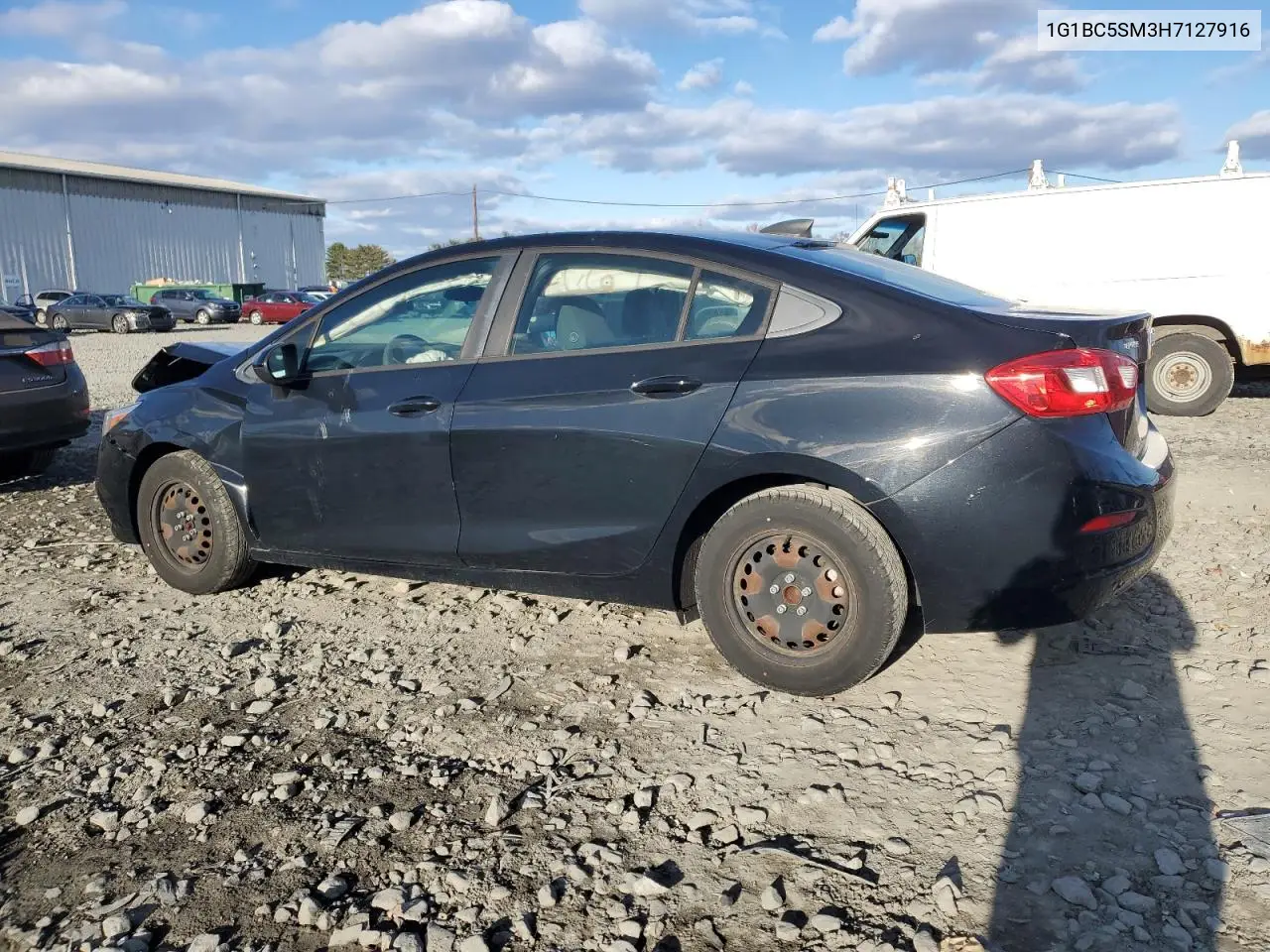 1G1BC5SM3H7127916 2017 Chevrolet Cruze Ls