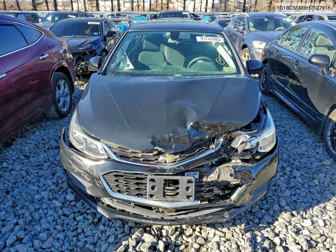 1G1BC5SM3H7127916 2017 Chevrolet Cruze Ls