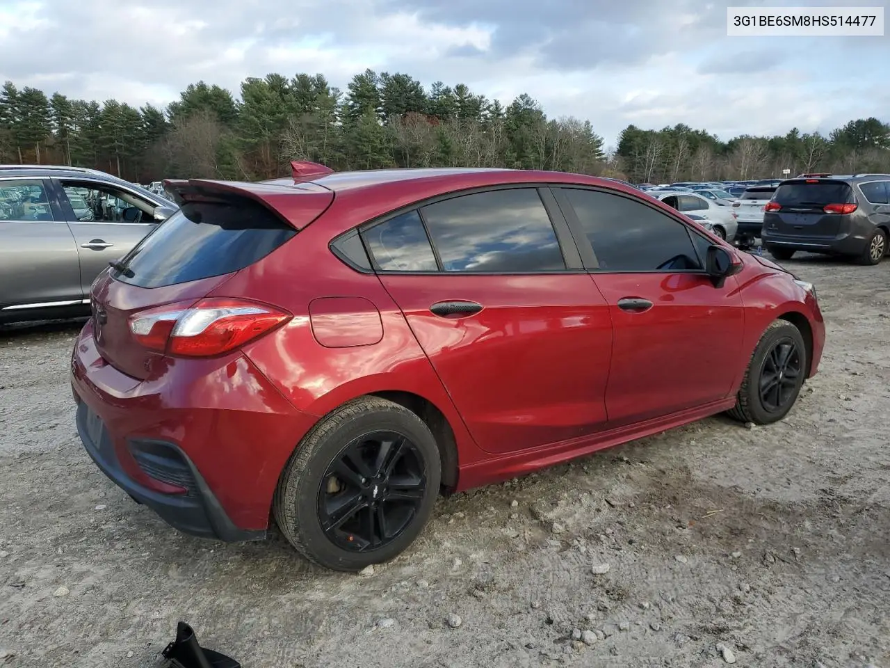3G1BE6SM8HS514477 2017 Chevrolet Cruze Lt