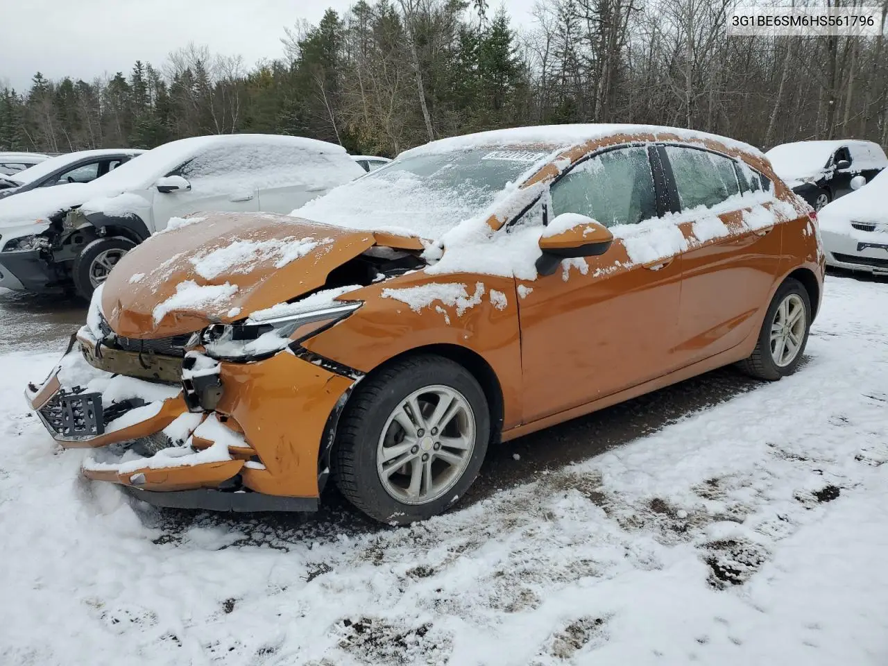3G1BE6SM6HS561796 2017 Chevrolet Cruze Lt