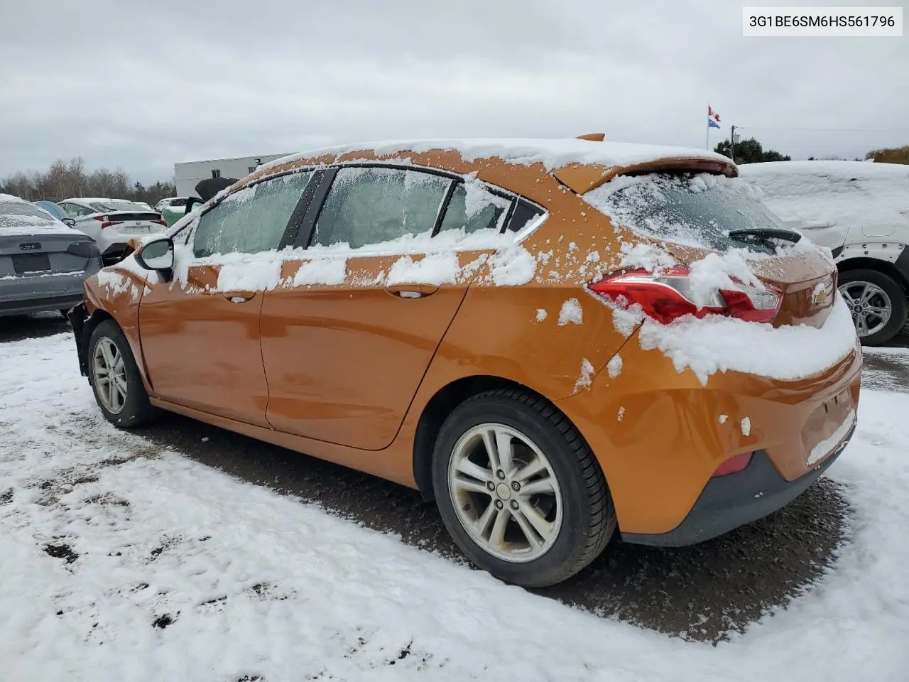 3G1BE6SM6HS561796 2017 Chevrolet Cruze Lt
