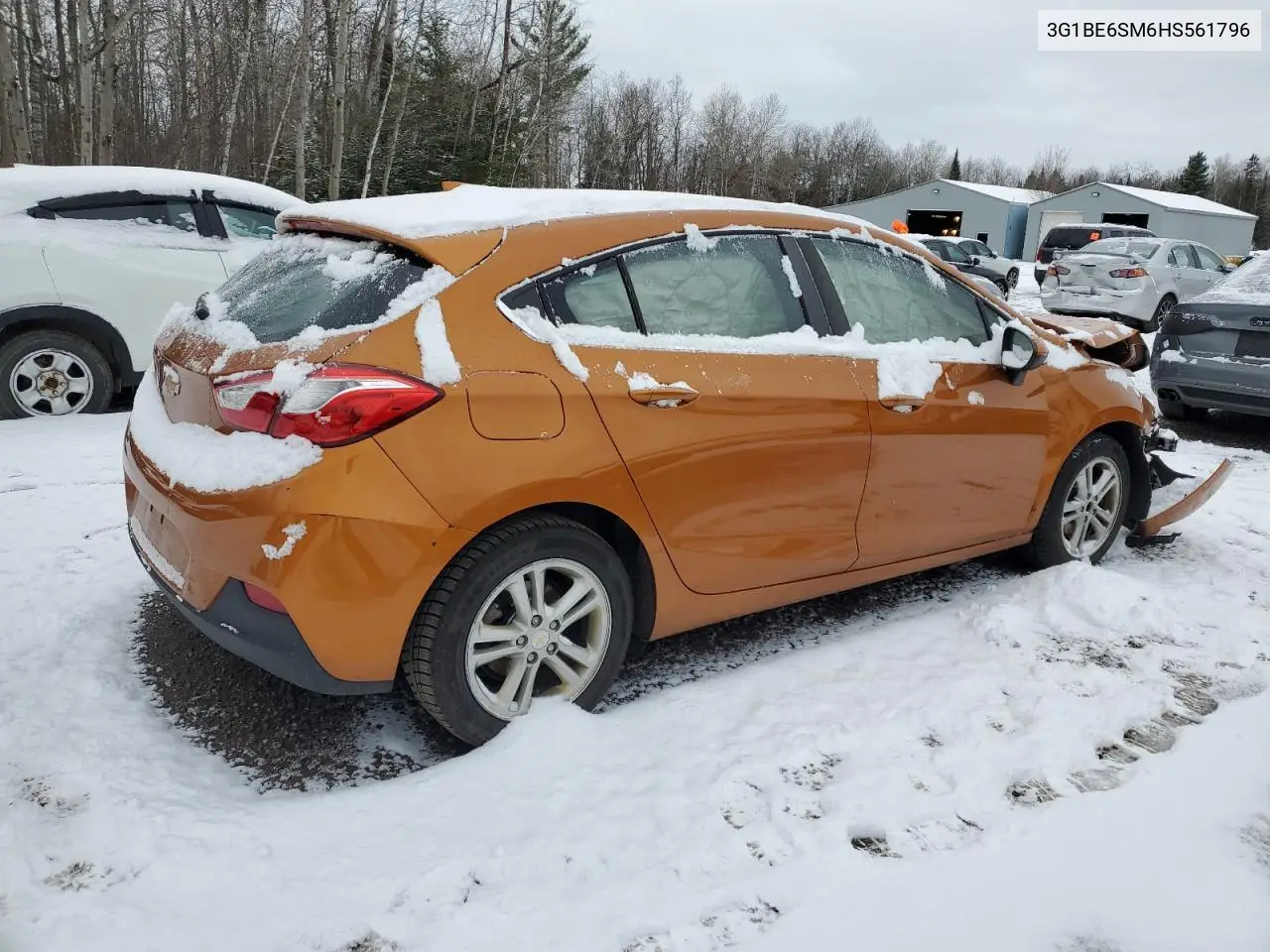 3G1BE6SM6HS561796 2017 Chevrolet Cruze Lt