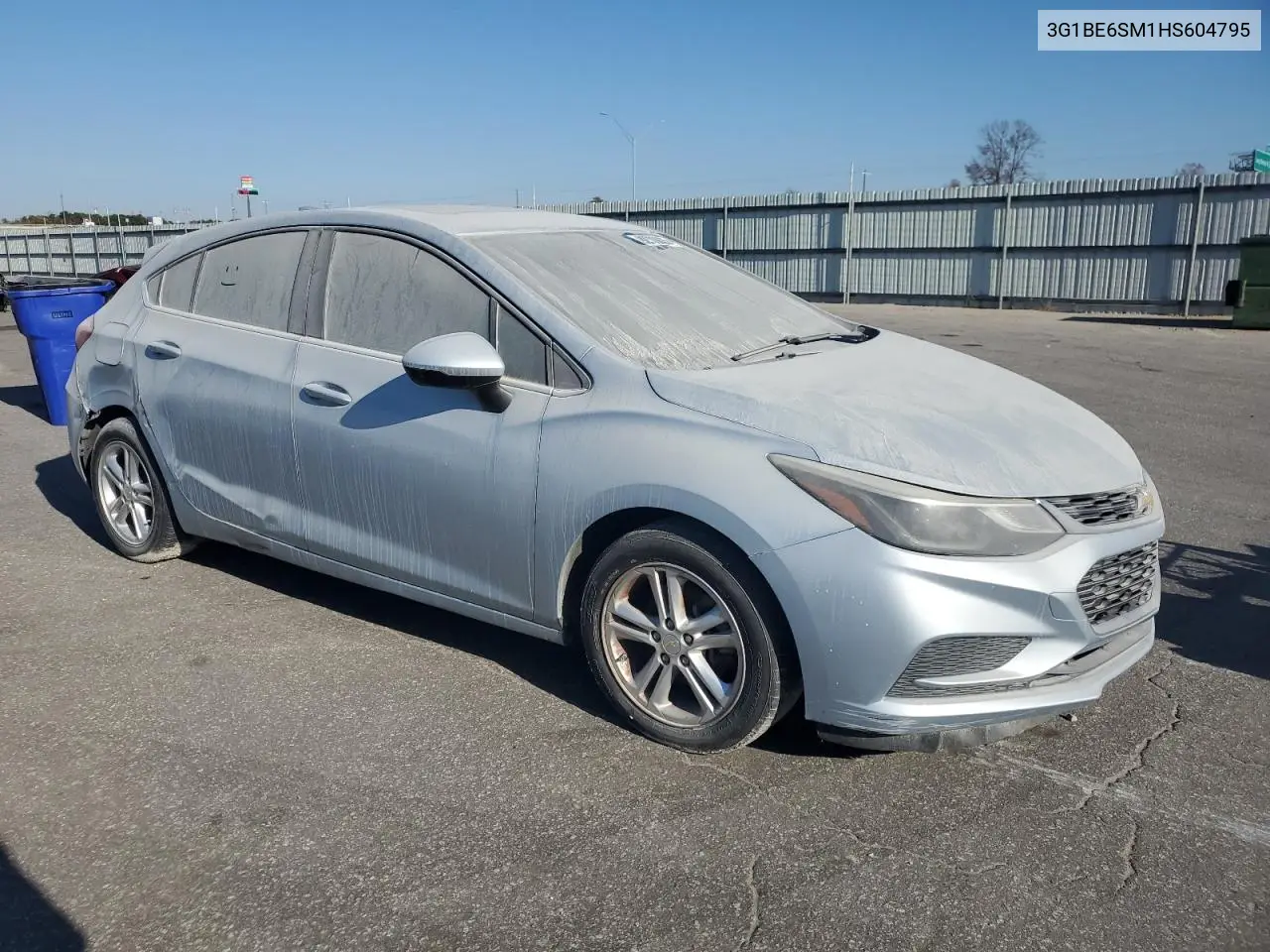 3G1BE6SM1HS604795 2017 Chevrolet Cruze Lt
