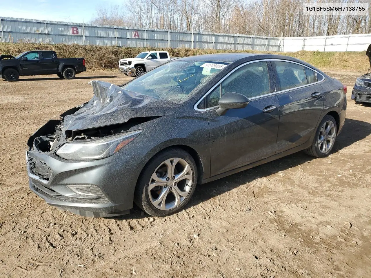 1G1BF5SM6H7138755 2017 Chevrolet Cruze Premier