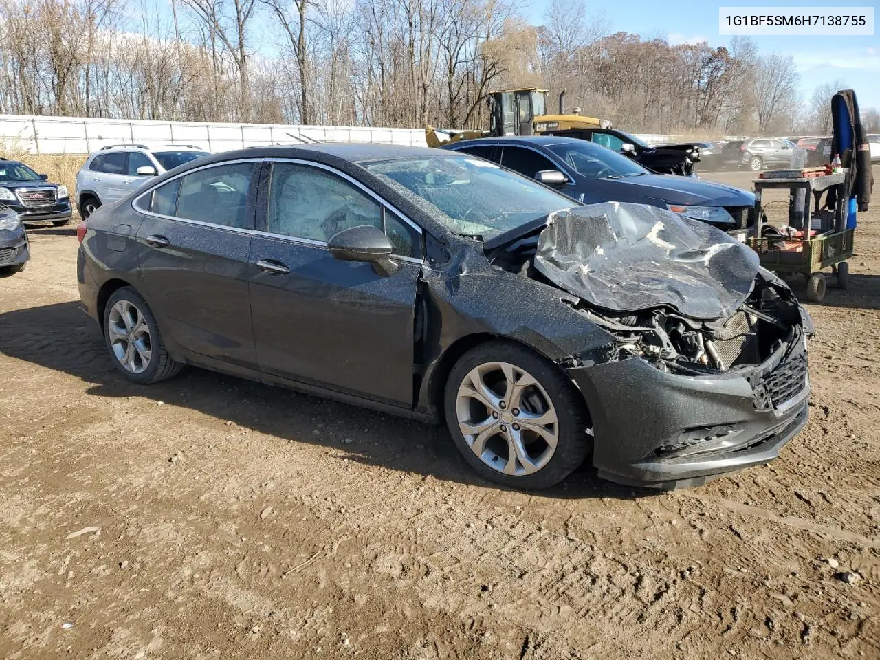 1G1BF5SM6H7138755 2017 Chevrolet Cruze Premier