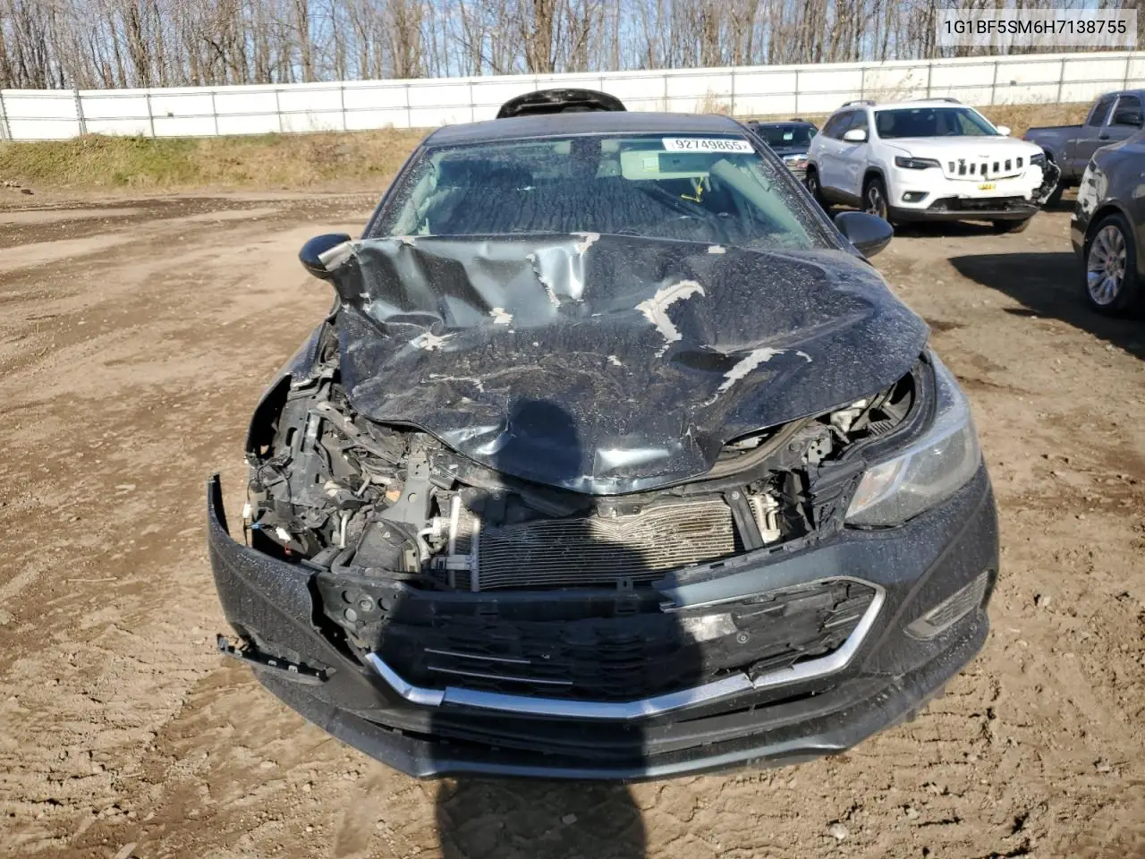 1G1BF5SM6H7138755 2017 Chevrolet Cruze Premier