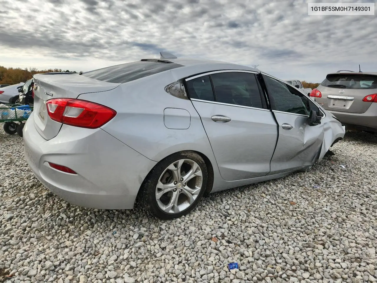 1G1BF5SM0H7149301 2017 Chevrolet Cruze Premier