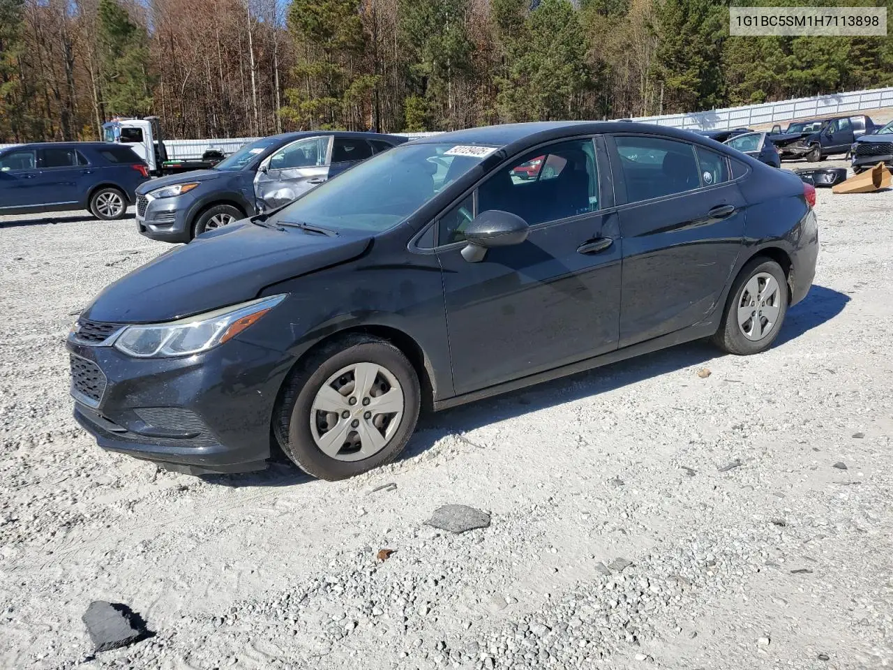 1G1BC5SM1H7113898 2017 Chevrolet Cruze Ls