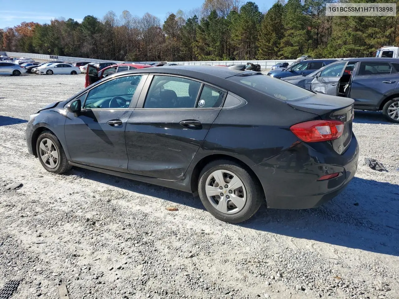 1G1BC5SM1H7113898 2017 Chevrolet Cruze Ls