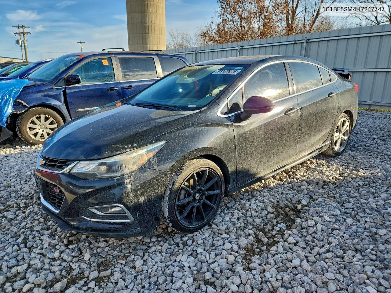 1G1BF5SM4H7247747 2017 Chevrolet Cruze Premier