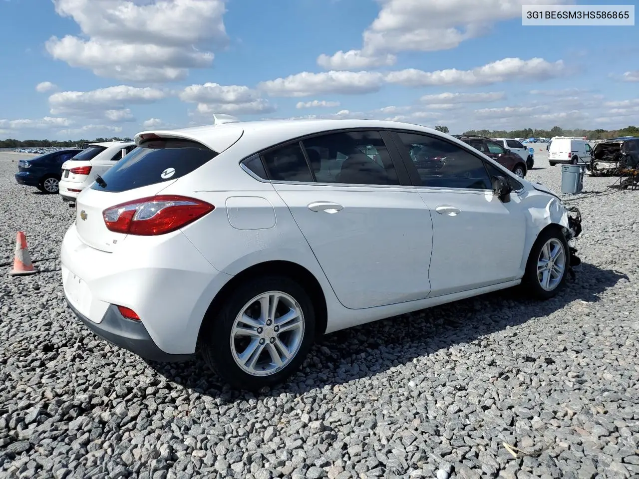3G1BE6SM3HS586865 2017 Chevrolet Cruze Lt