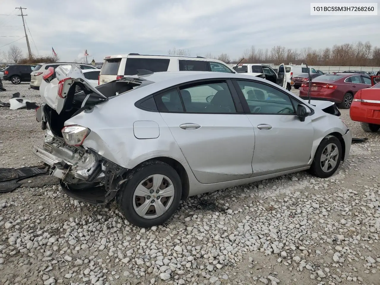1G1BC5SM3H7268260 2017 Chevrolet Cruze Ls