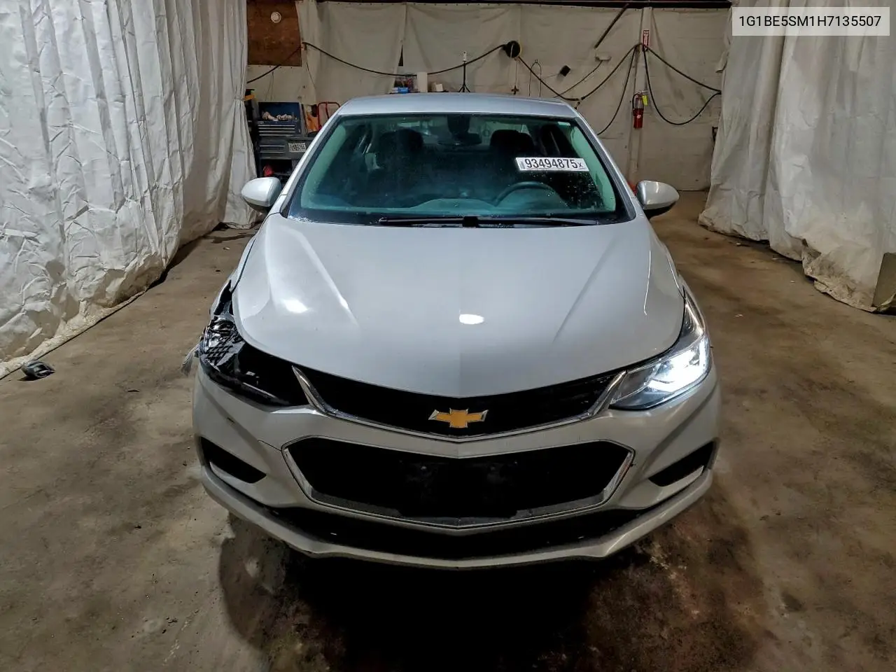 1G1BE5SM1H7135507 2017 Chevrolet Cruze Lt