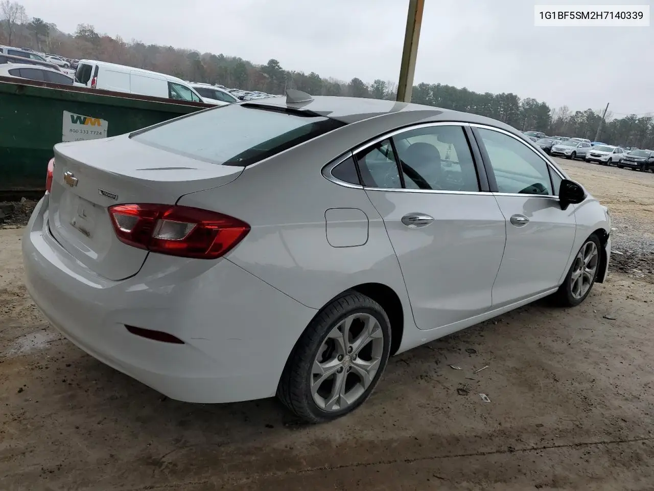 1G1BF5SM2H7140339 2017 Chevrolet Cruze Premier