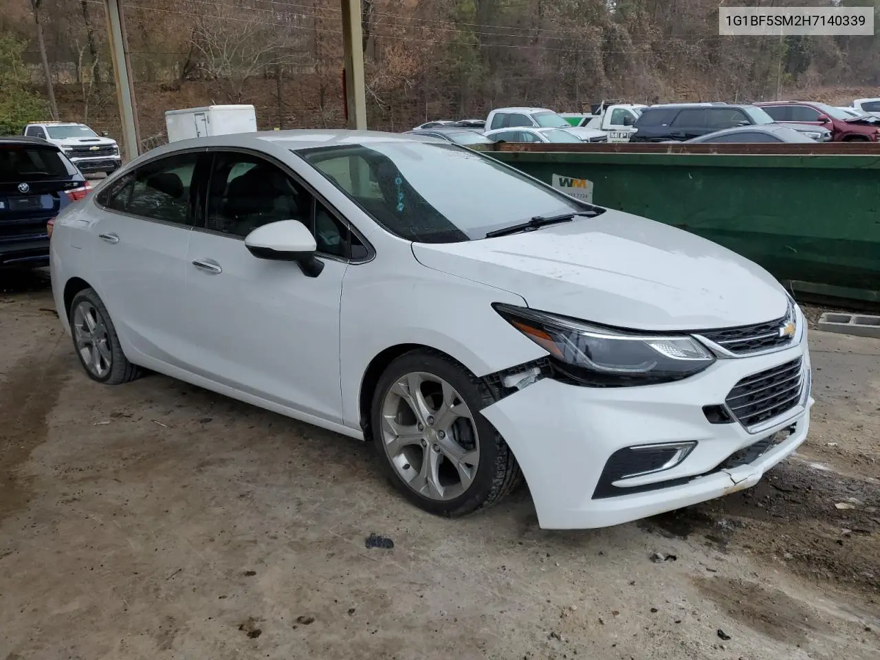 1G1BF5SM2H7140339 2017 Chevrolet Cruze Premier