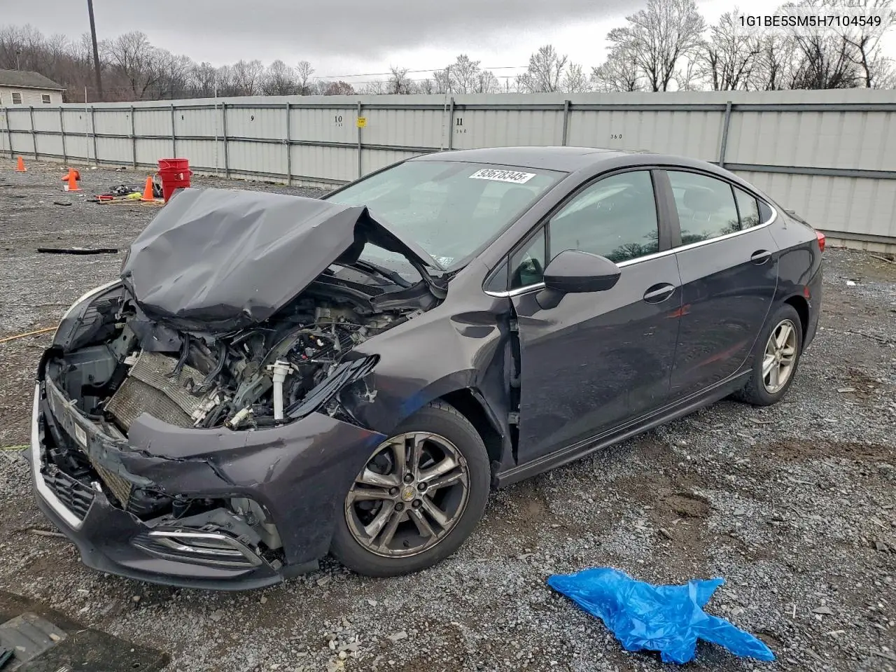 1G1BE5SM5H7104549 2017 Chevrolet Cruze Lt