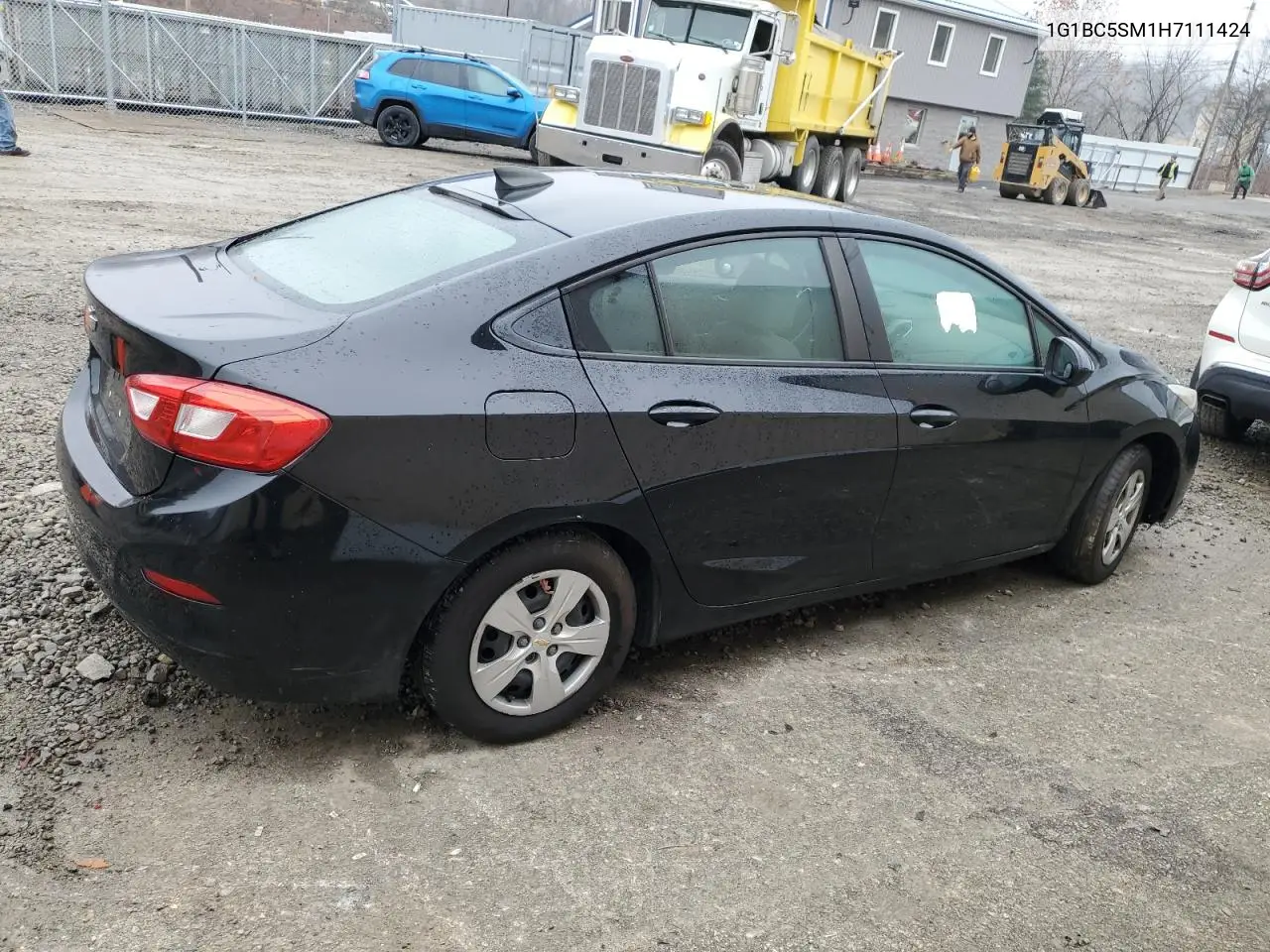 1G1BC5SM1H7111424 2017 Chevrolet Cruze Ls