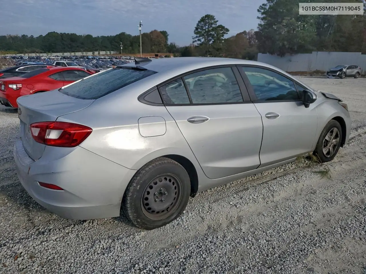 1G1BC5SM0H7119045 2017 Chevrolet Cruze Ls