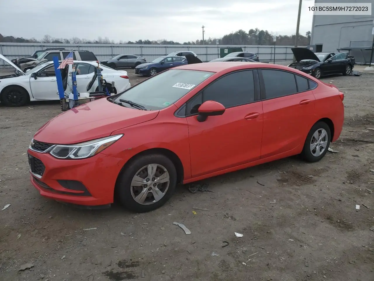 1G1BC5SM9H7272023 2017 Chevrolet Cruze Ls