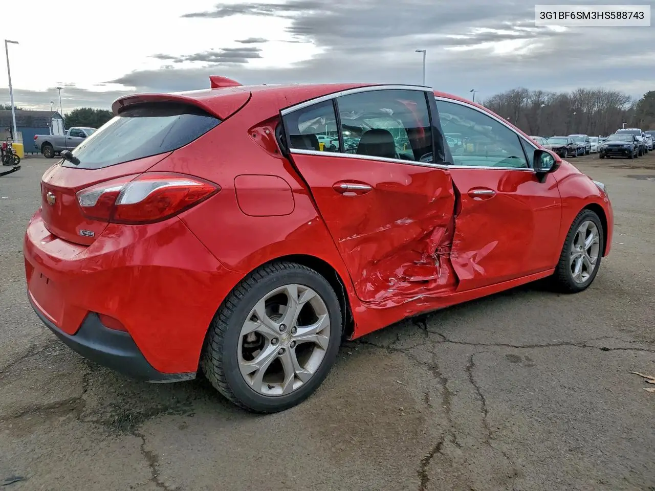 3G1BF6SM3HS588743 2017 Chevrolet Cruze Premier