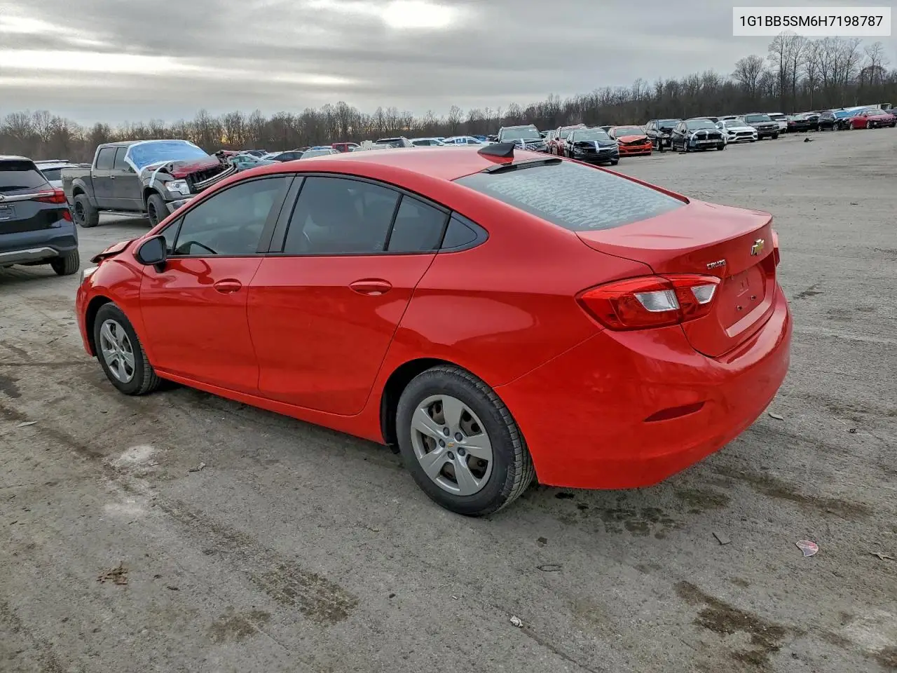 1G1BB5SM6H7198787 2017 Chevrolet Cruze Ls