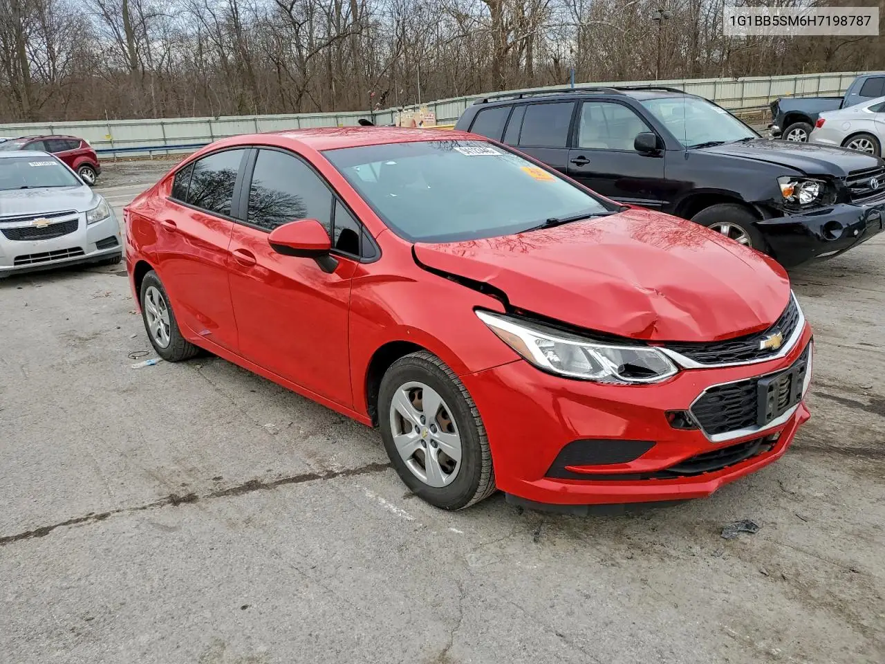 1G1BB5SM6H7198787 2017 Chevrolet Cruze Ls