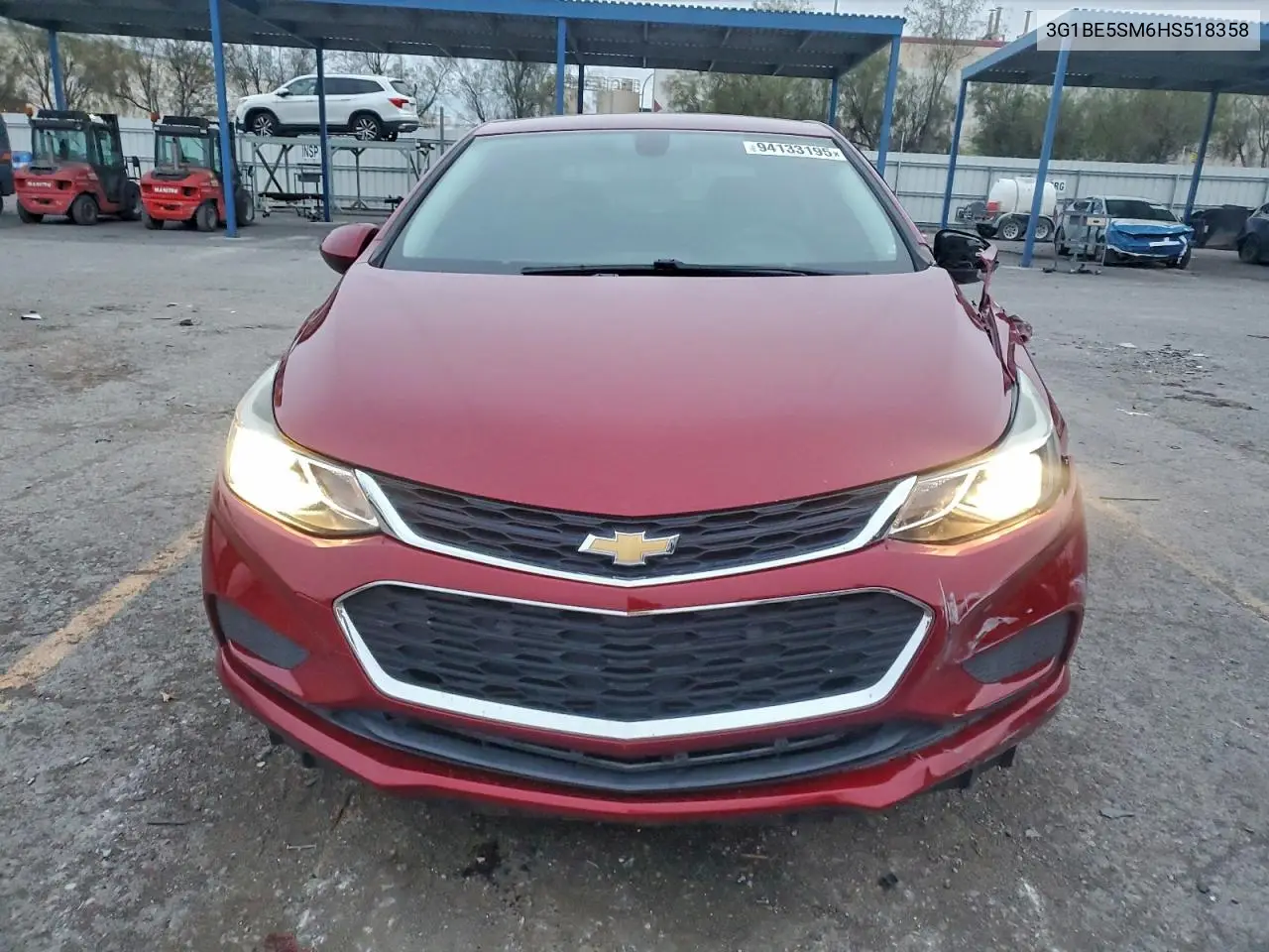 3G1BE5SM6HS518358 2017 Chevrolet Cruze Lt