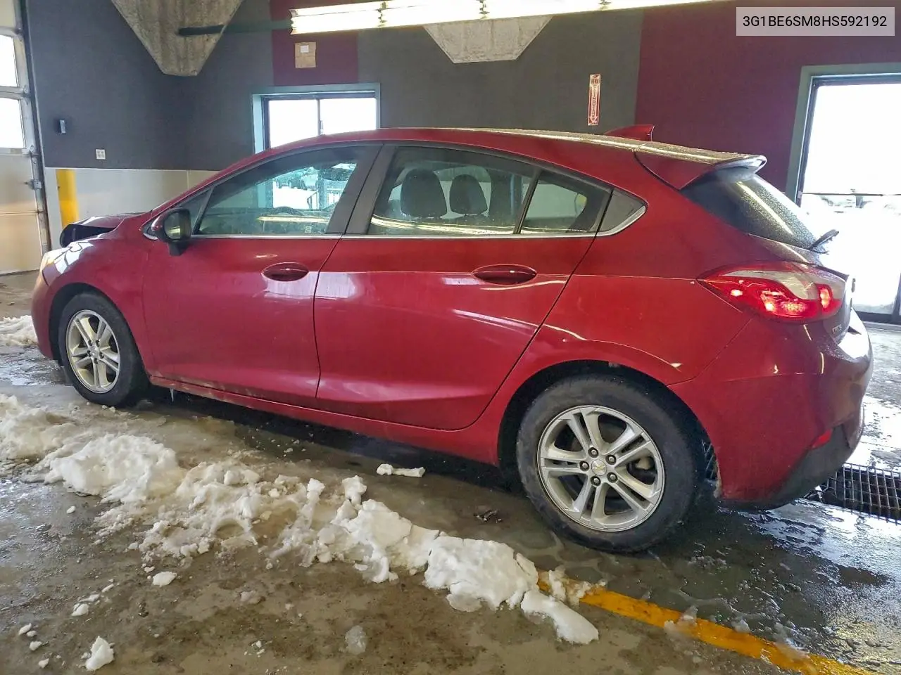 3G1BE6SM8HS592192 2017 Chevrolet Cruze Lt
