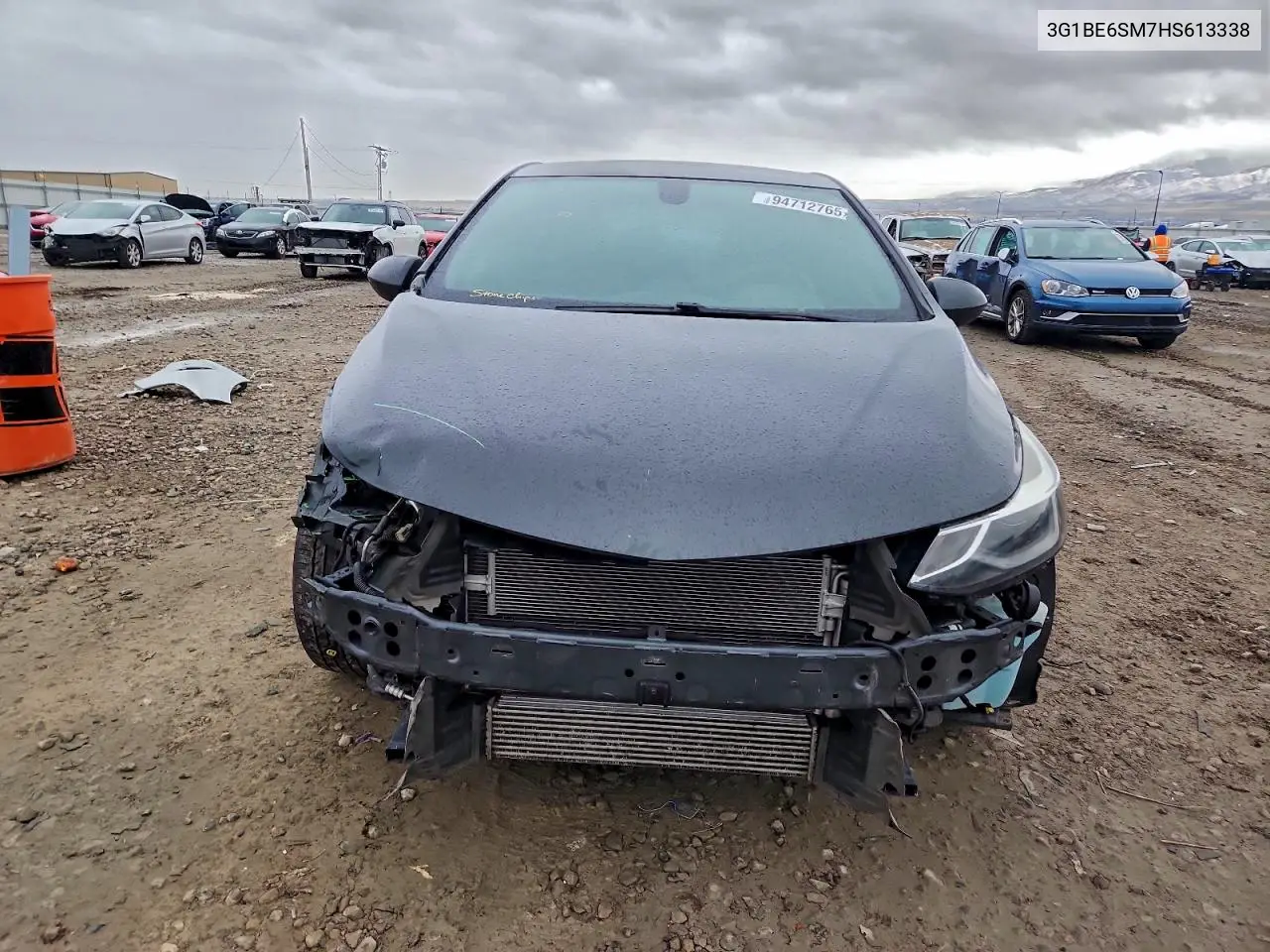 3G1BE6SM7HS613338 2017 Chevrolet Cruze Lt