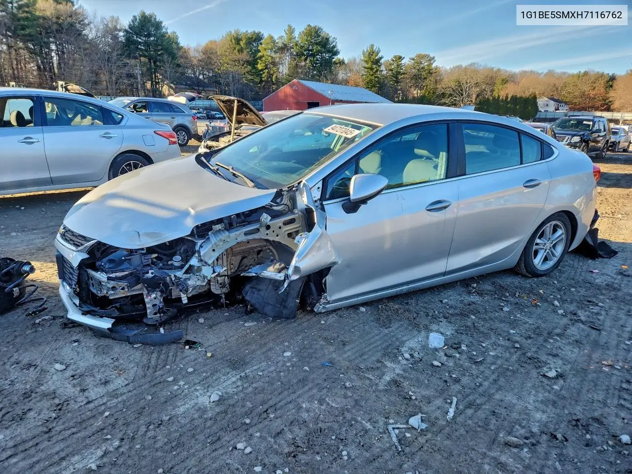 1G1BE5SMXH7116762 2017 Chevrolet Cruze Lt