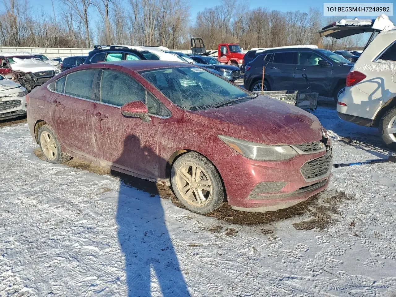 1G1BE5SM4H7248982 2017 Chevrolet Cruze Lt